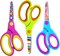 Kids 3-Pack Safety Scissors, 5" Blunt Tip with Comfort Grip Handles, Floral Print Blades – Ideal for School, Crafts, DIY, and Home Use